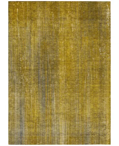 Addison Chantille Machine Washable Acn552 8'x10' Area Rug In Chocolate