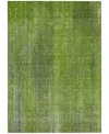 Addison Chantille Machine Washable Acn552 9'x12' Area Rug In Green