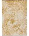Addison Chantille Machine Washable Acn553 2'6x3'10 Area Rug In Beige