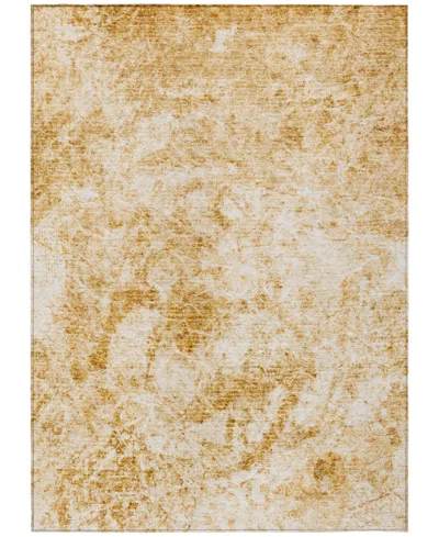 Addison Chantille Machine Washable Acn553 5'x7'6 Area Rug In Beige
