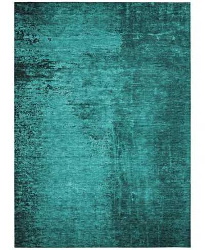 Addison Chantille Machine Washable Acn554 2'6x3'10 Area Rug In Ocean