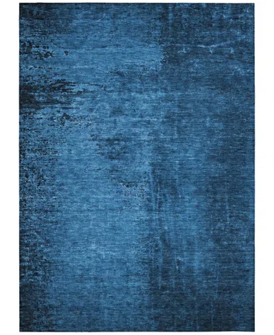 Addison Chantille Machine Washable Acn554 5'x7'6 Area Rug In Blue