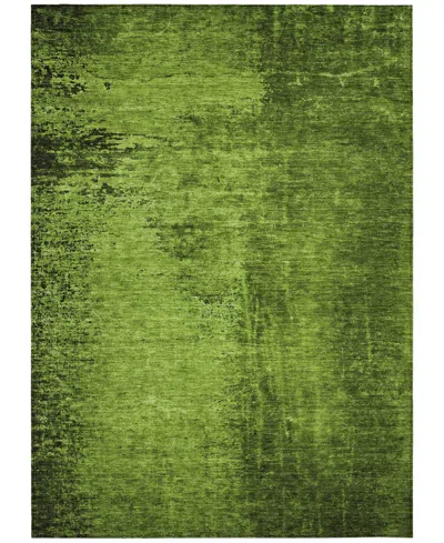 Addison Chantille Machine Washable Acn554 9'x12' Area Rug In Green