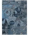 Shop Addison Chantille Machine Washable Acn555 8'x10' Area Rug In Denim
