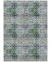 Addison Chantille Machine Washable Acn557 3'x5' Area Rug In Purple