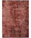 Addison Chantille Machine Washable Acn559 8'x10' Area Rug In Cherry
