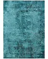 Addison Chantille Machine Washable Acn559 2'6x3'10 Area Rug In Ocean