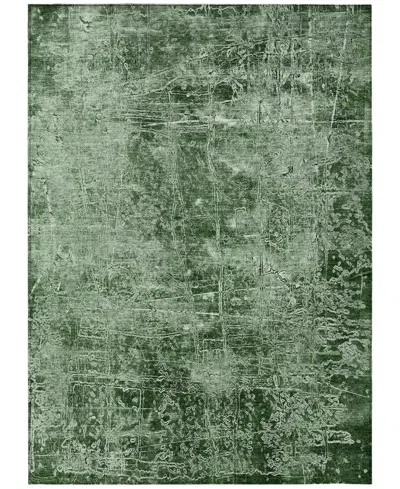 Addison Chantille Machine Washable Acn559 9'x12' Area Rug In Jade