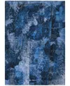 Addison Chantille Machine Washable Acn560 9'x12' Area Rug In Navy