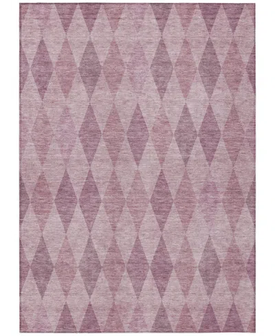 Addison Chantille Machine Washable Acn561 10'x14' Area Rug In Rose