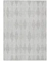 Addison Chantille Machine Washable Acn561 8'x10' Area Rug In Ivory