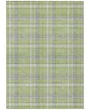 Addison Chantille Machine Washable Acn563 3'x5' Area Rug In Green