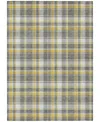 Addison Chantille Machine Washable Acn563 5'x7'6 Area Rug In Gray