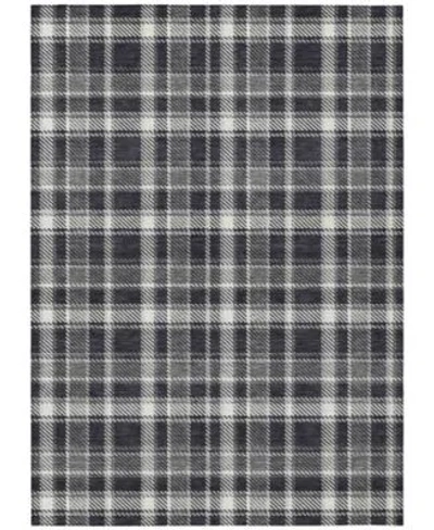 Addison Chantille Machine Washable Acn563 Area Rug Collection In Black