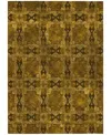 Addison Chantille Machine Washable Acn564 10'x14' Area Rug In Chocolate