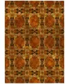 Addison Chantille Machine Washable Acn564 2'6x3'10 Area Rug In Paprika