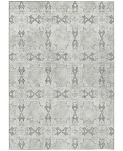 Addison Chantille Machine Washable Acn564 8'x10' Area Rug In Ivory