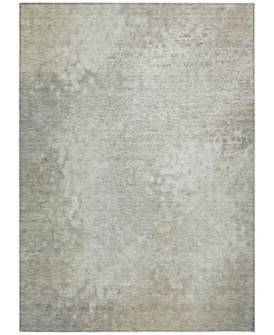 Addison Chantille Machine Washable Acn565 2'6x3'10 Area Rug In Beige