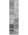 Addison Chantille Machine Washable Acn566 2'3x7'6 Runner Area Rug In Gray