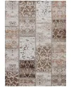 Addison Chantille Machine Washable Acn566 2'6x3'10 Area Rug In Beige