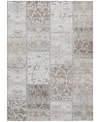 Addison Chantille Machine Washable Acn566 8'x10' Area Rug In Taupe