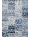 Addison Chantille Machine Washable Acn566 9'x12' Area Rug In Denim