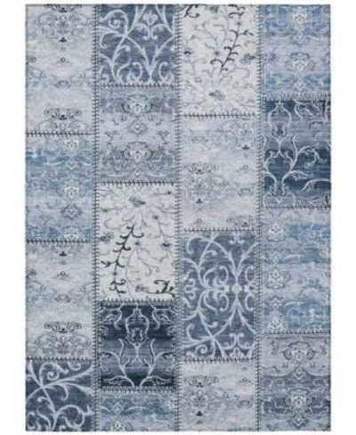 Addison Chantille Machine Washable Acn566 Area Rug Collection In Green