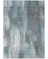 Addison Chantille Machine Washable Acn567 2'6x3'10 Area Rug In Ocean