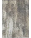 Addison Chantille Machine Washable Acn567 5'x7'6 Area Rug In Taupe
