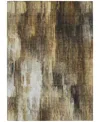 Addison Chantille Machine Washable Acn567 8'x10' Area Rug In Chocolate