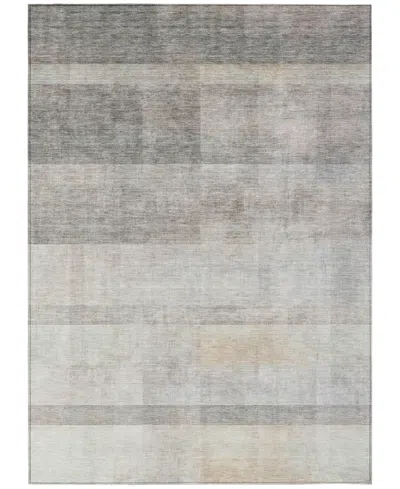 Addison Chantille Machine Washable Acn568 8'x10' Area Rug In Taupe