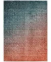 Addison Chantille Machine Washable Acn569 3'x5' Area Rug In Ocean