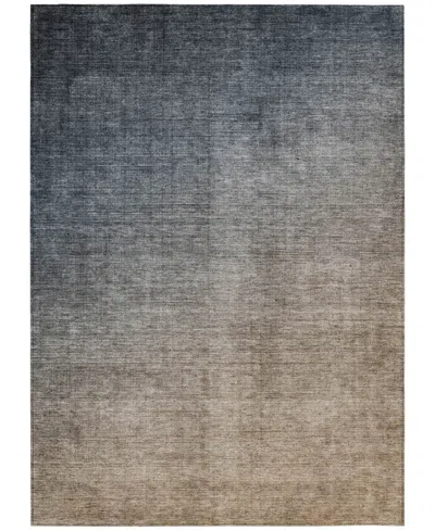 Addison Chantille Machine Washable Acn569 5'x7'6 Area Rug In Gray