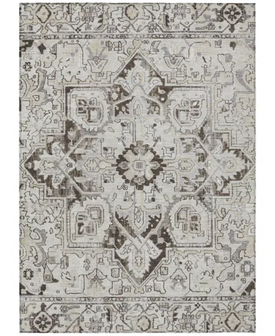 Addison Chantille Machine Washable Acn570 10'x14' Area Rug In Gray