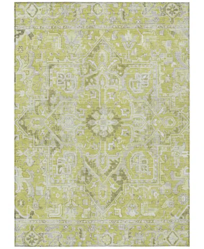 Addison Chantille Machine Washable Acn570 10'x14' Area Rug In Green