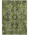 Addison Chantille Machine Washable Acn570 9'x12' Area Rug In Olive