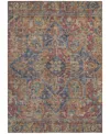 Addison Chantille Machine Washable Acn571 9'x12' Area Rug In Red