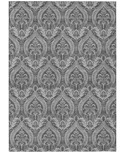 Addison Chantille Machine Washable Acn572 2'6x3'10 Area Rug In Gray
