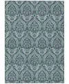 Addison Chantille Machine Washable Acn572 2'6x3'10 Area Rug In Ocean