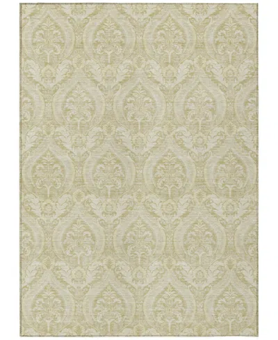 Addison Chantille Machine Washable Acn572 5'x7'6 Area Rug In Beige