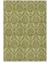 Addison Chantille Machine Washable Acn572 8'x10' Area Rug In Green