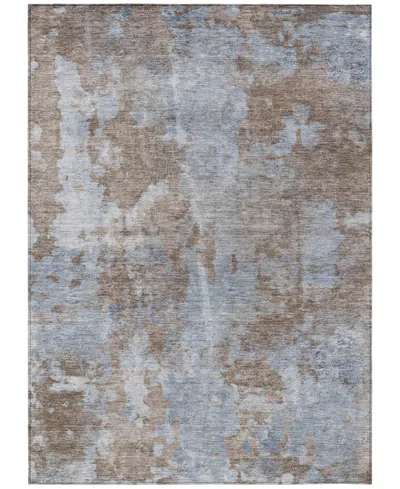 Addison Chantille Machine Washable Acn573 10'x14' Area Rug In Gray