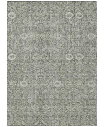 Addison Chantille Machine Washable Acn574 10'x14' Area Rug In Gray