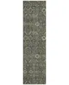 Addison Chantille Machine Washable Acn574 2'3x7'6 Runner Area Rug In Taupe