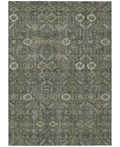 Addison Chantille Machine Washable Acn574 2'6x3'10 Area Rug In Taupe