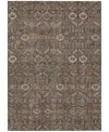 Addison Chantille Machine Washable Acn574 5'x7'6 Area Rug In Chocolate