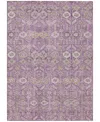 Addison Chantille Machine Washable Acn574 9'x12' Area Rug In Lavender