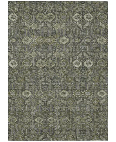 Addison Chantille Machine Washable Acn574 9'x12' Area Rug In Taupe