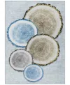 Addison Chantille Machine Washable Acn575 2'6x3'10 Area Rug In Blue