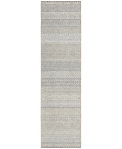 Addison Chantille Machine Washable Acn576 2'3x7'6 Runner Area Rug In Ivory